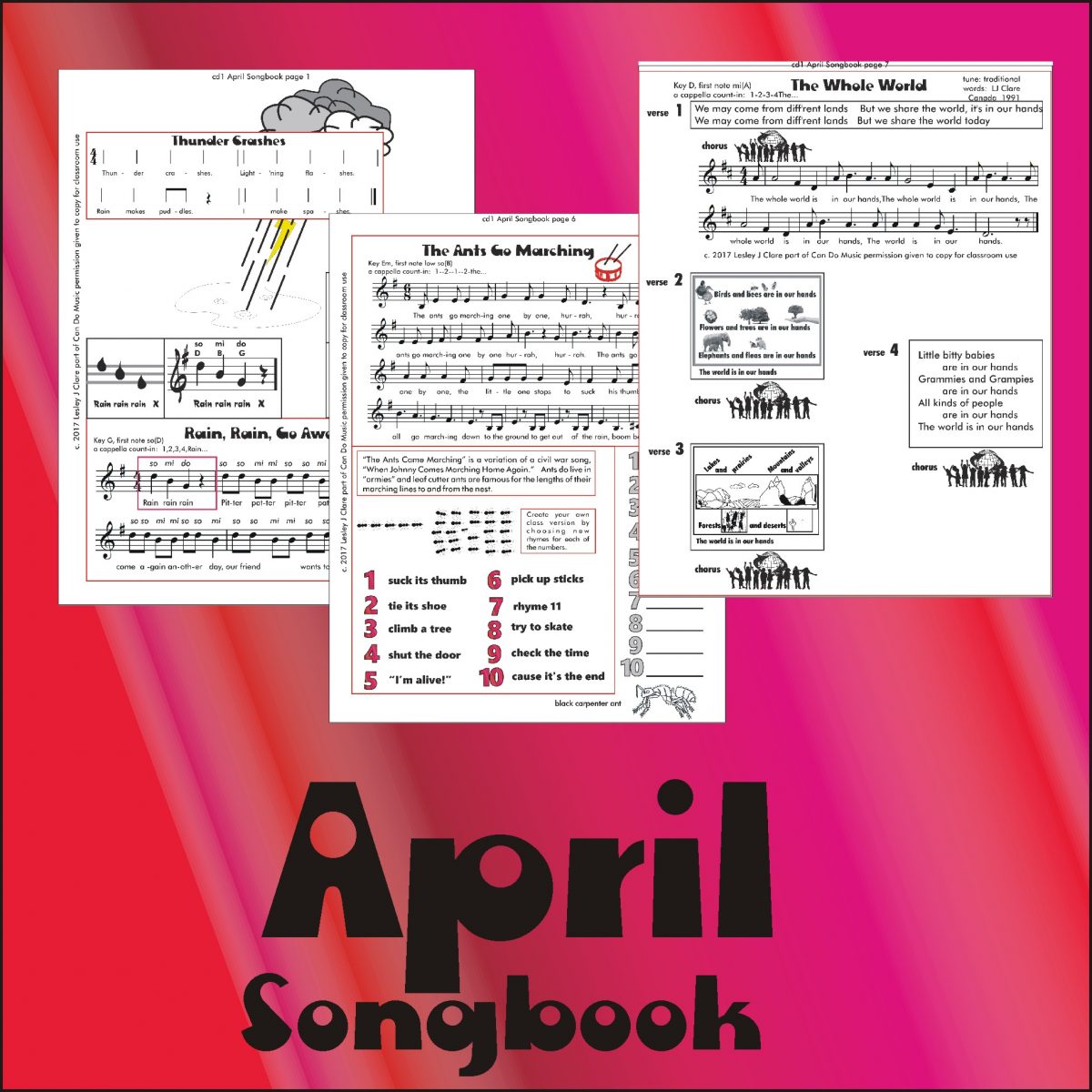08 April Songbook